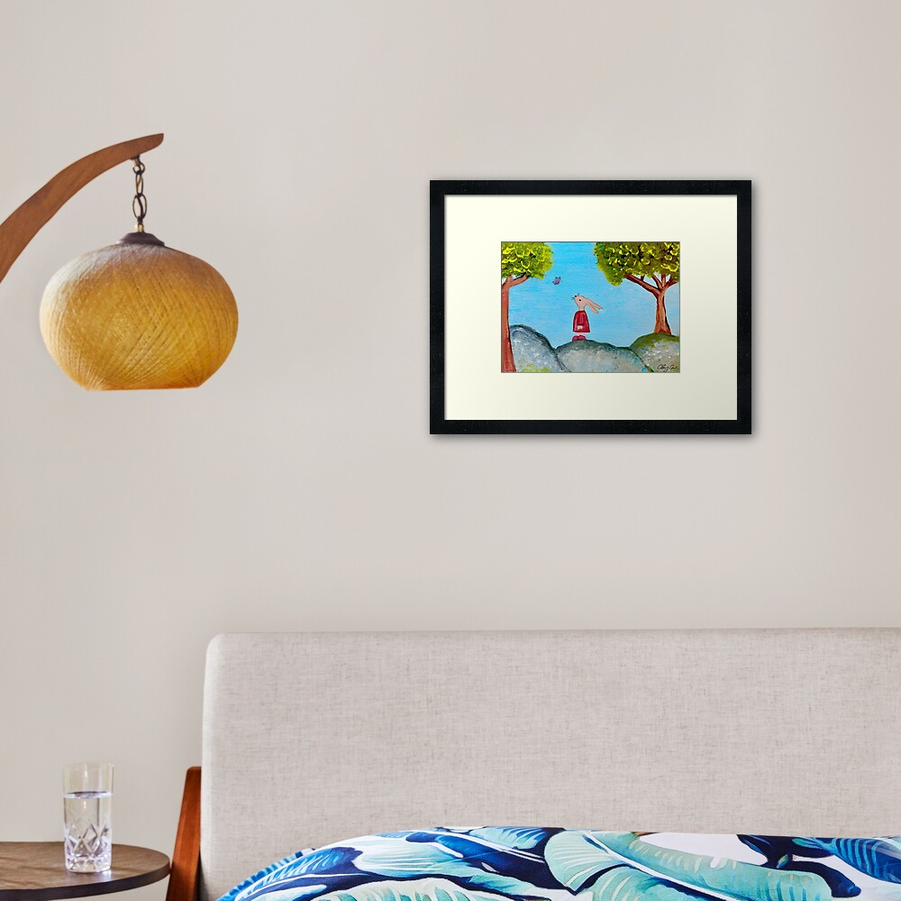 Item preview, Framed Art Print designed and sold by shopcherry.