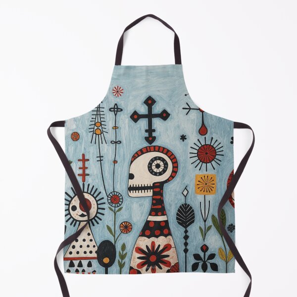 Item preview, Vibrant Mexican Folk Symbolism #1 designed and sold by BoBiloArt.