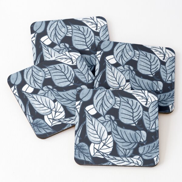 Item preview, Blue Leaves Watercolor Pattern I designed and sold by Irina Sztukowski.