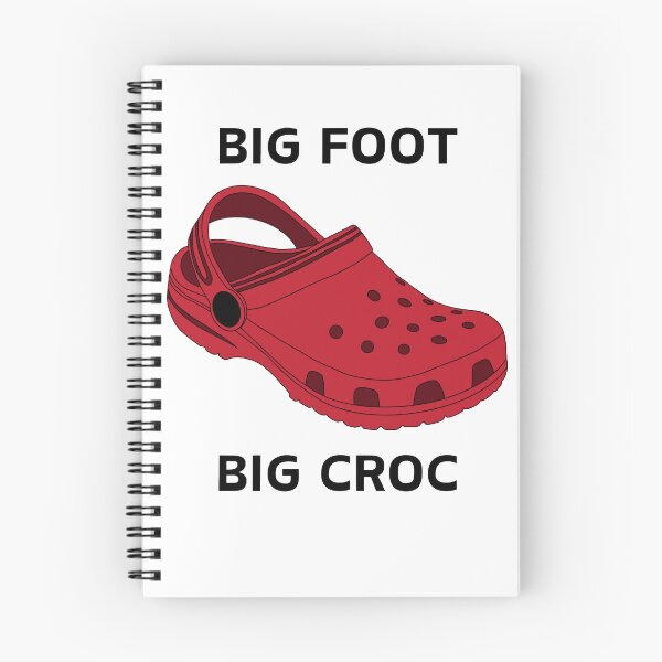 Item preview, Big foot, big Croc designed and sold by NicMacTees.