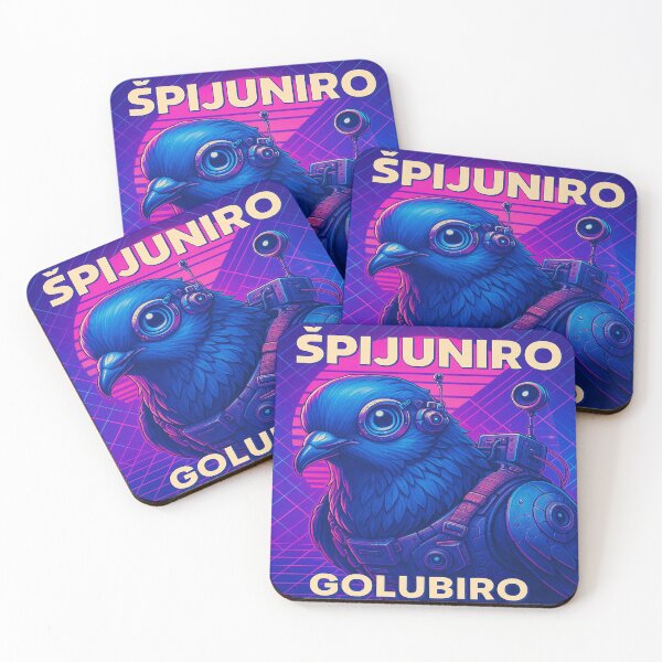 Item preview, SPIYUNIRO GOLUBIRO – Cyberpunk Spy Pigeon designed and sold by ArtsyEcho.