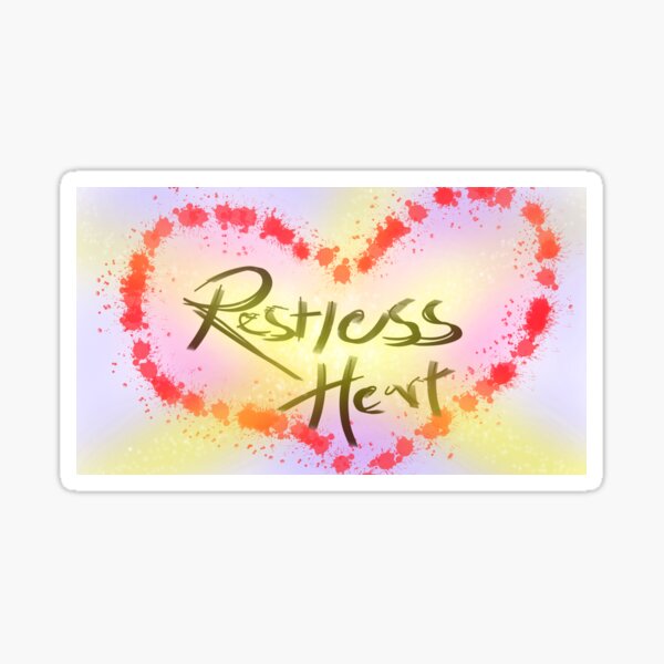 Item preview, Restless Heart designed and sold by Gina Deals Shop.