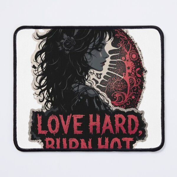 Item preview, Dark Moms Club — Love Hard Burn Hot designed and sold by Imaginarium of Chaos falcon88 .