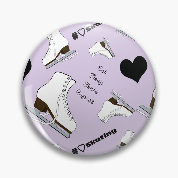 Item preview, Eat, Sleep, Skate, Skates and Hearts Repeat- 2025 Pastel Collection designed and sold by PD-Skating.