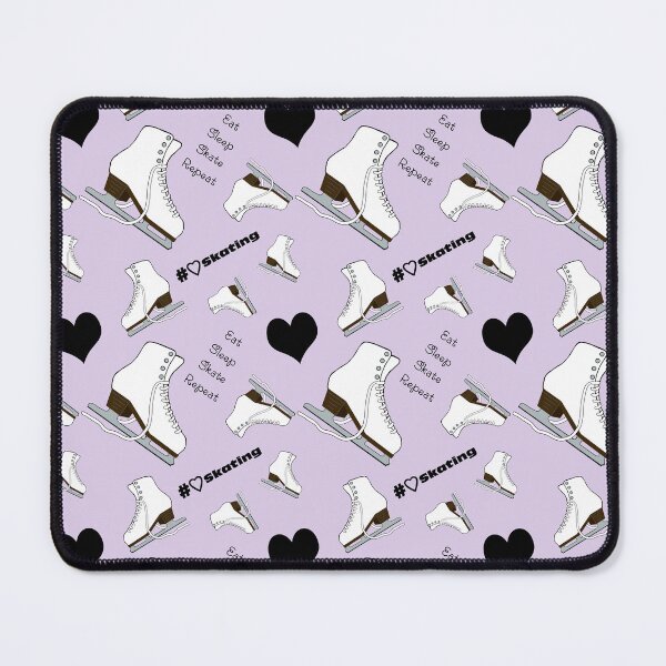 Item preview, Eat, Sleep, Skate, Skates and Hearts Repeat- 2025 Pastel Collection designed and sold by Purposely Designed.