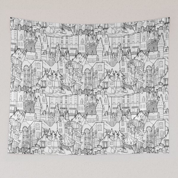 Item preview, HP Architecture - Collage Black Lines designed and sold by Epicenter88.