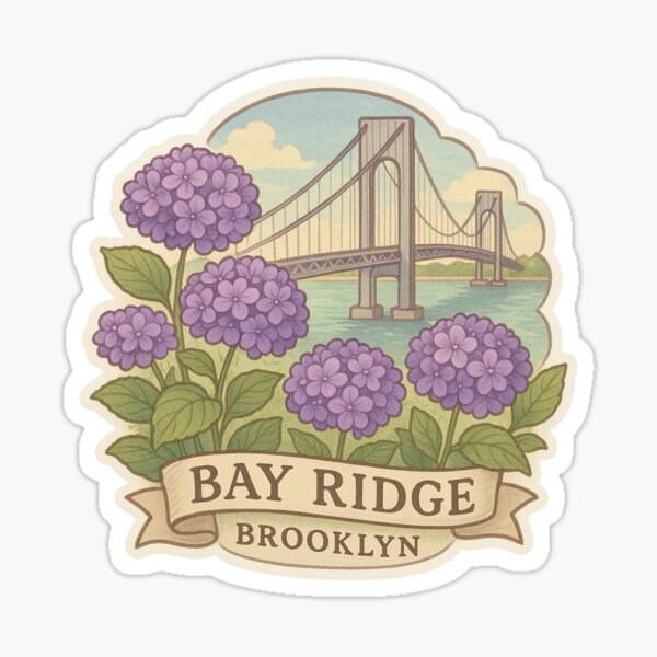 Item preview, Bay Ridge Brooklyn designed and sold by DPS Phase Stickers.