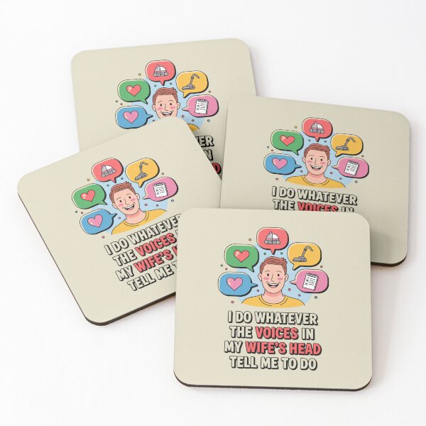 Item preview, I Do Whatever The Voices in My Wife’s Head Tell Me To Do designed and sold by SignumShop.