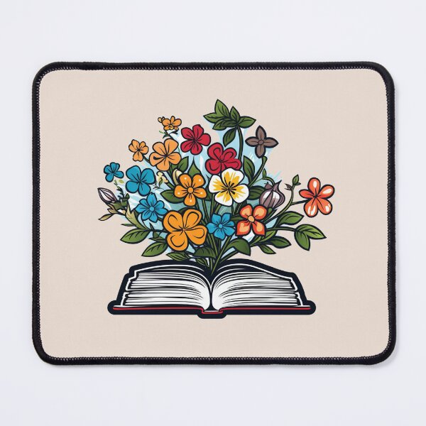 Item preview, Flowers Growing Out of a Book designed and sold by Myra365Art.