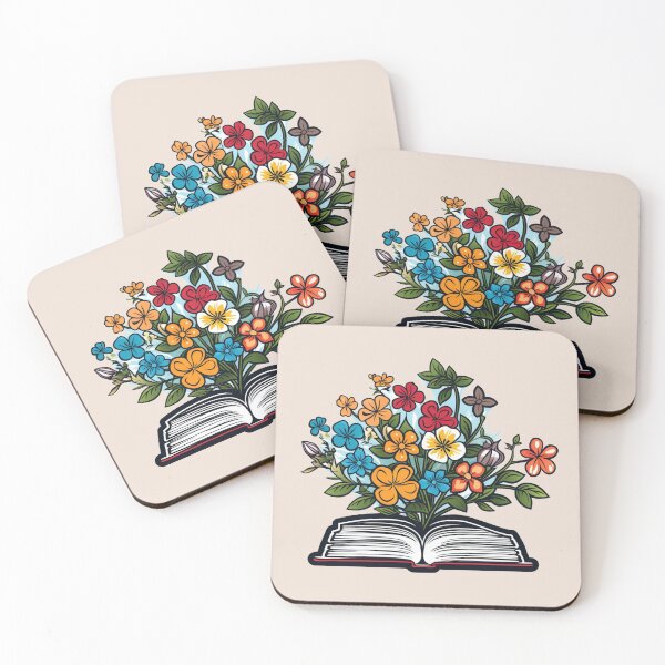 Item preview, Flowers Growing Out of a Book designed and sold by Myra365Art.