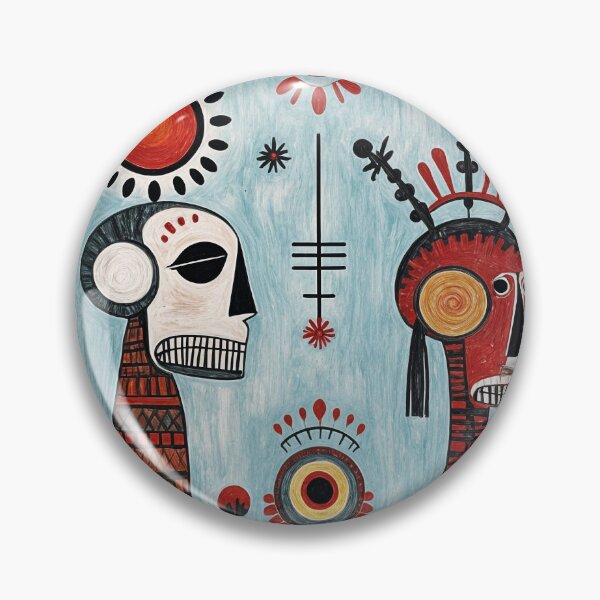 Item preview, Vibrant Mexican Folk Symbolism #2 designed and sold by BoBiloArt.