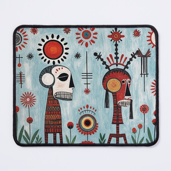 Item preview, Vibrant Mexican Folk Symbolism #2 designed and sold by BoBiloArt.
