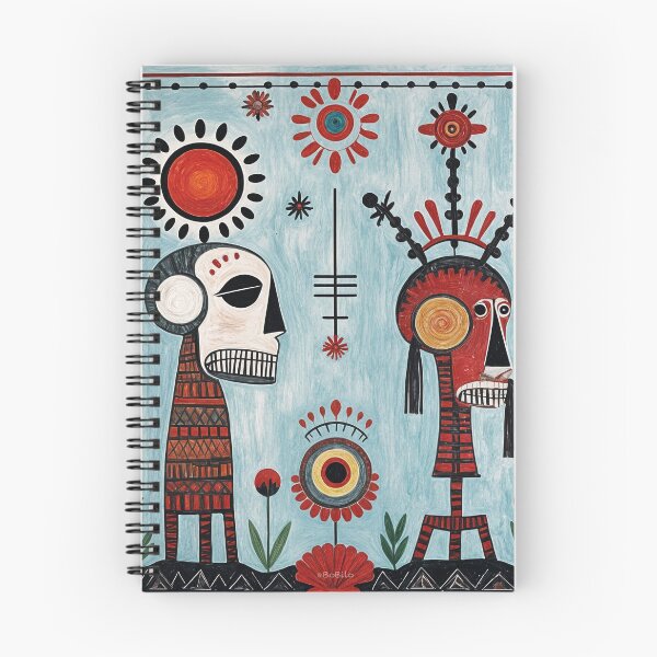 Item preview, Vibrant Mexican Folk Symbolism #2 designed and sold by BoBiloArt.