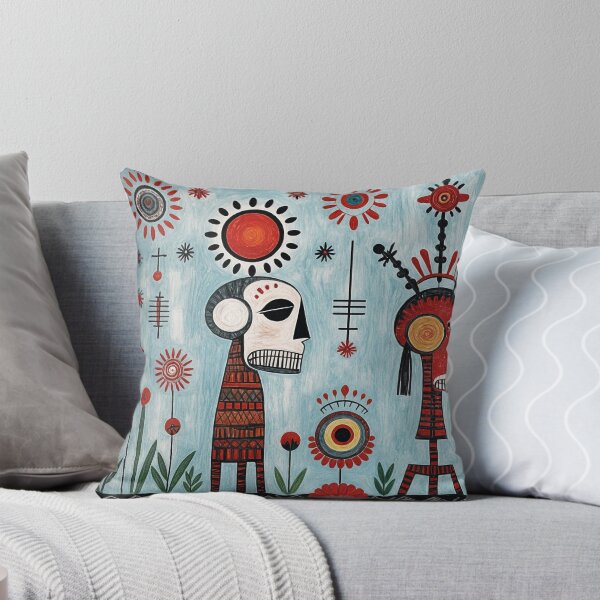 Item preview, Vibrant Mexican Folk Symbolism #2 designed and sold by BoBiloArt.