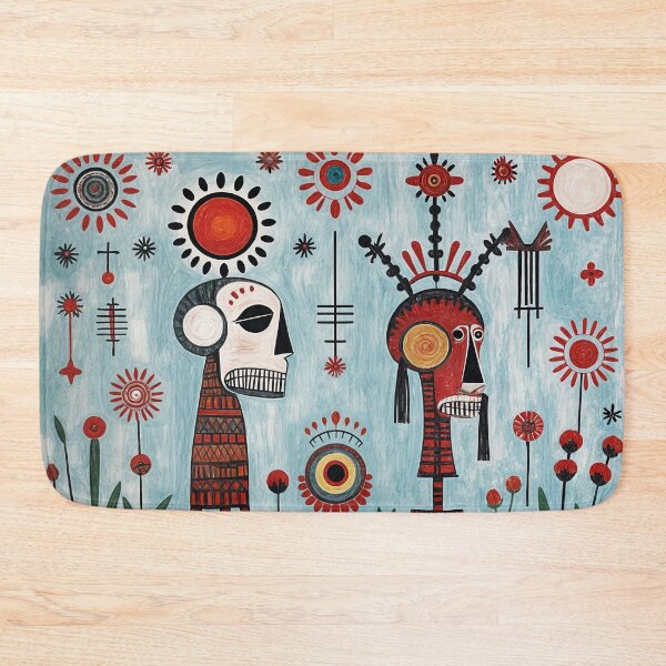 Item preview, Vibrant Mexican Folk Symbolism #2 designed and sold by BoBiloArt.