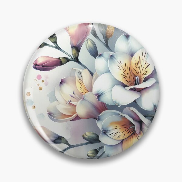 Item preview, Floral pattern. Freesias. designed and sold by MagelliShop.