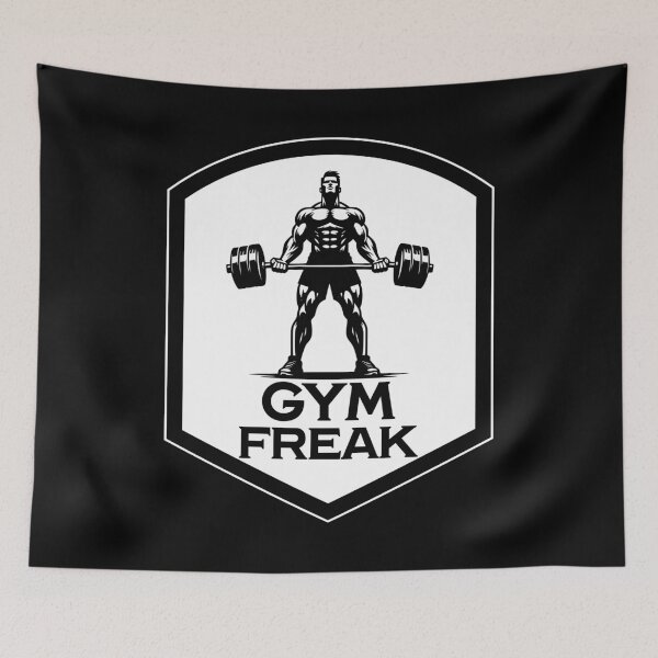 Item preview, Gym Freak - cool fitness design designed and sold by ReneMM.