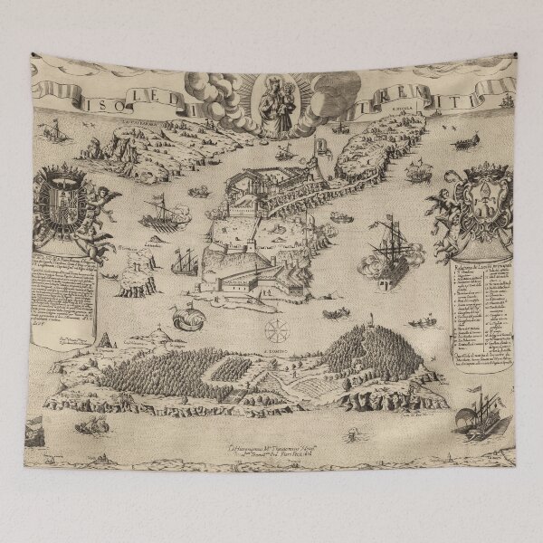 Item preview, Vintage map of Isole Tremiti Archipelago, Italy (1670) designed and sold by Vintagenaut.