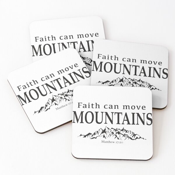 Item preview, Faith Can Move Mountains designed and sold by QuillAndBrush.