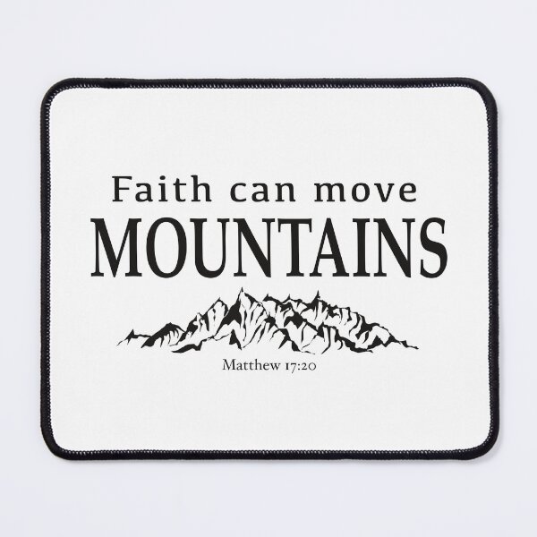 Item preview, Faith Can Move Mountains designed and sold by QuillAndBrush.