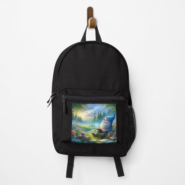 Item preview, Spring fantasy landscape with dwarf with flowers in a meadow ,Bloom Boom,Spring,floral designed and sold by Expressions-Sel.