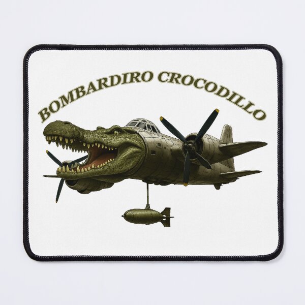 Item preview, Bombardiro Crocodile designed and sold by Kunst-Shirt.