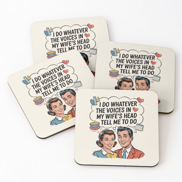 Item preview, I Do Whatever The Voices in My Wife’s Head Tell Me To Do designed and sold by SignumShop.