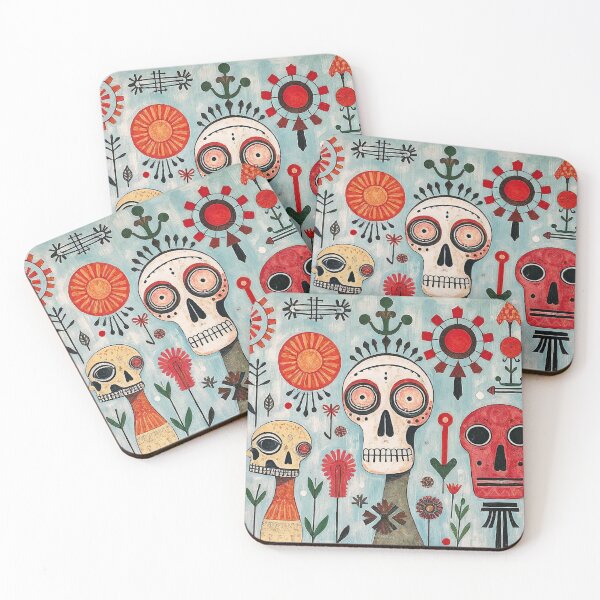 Item preview, Vibrant Mexican Folk Symbolism #3 designed and sold by BoBiloArt.