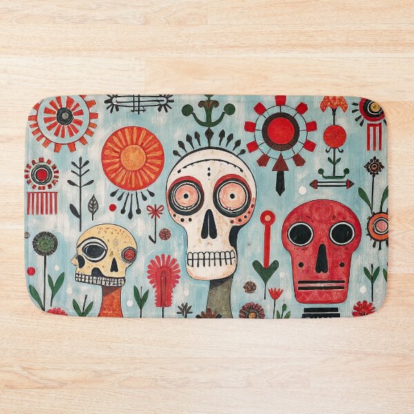 Item preview, Vibrant Mexican Folk Symbolism #3 designed and sold by BoBiloArt.