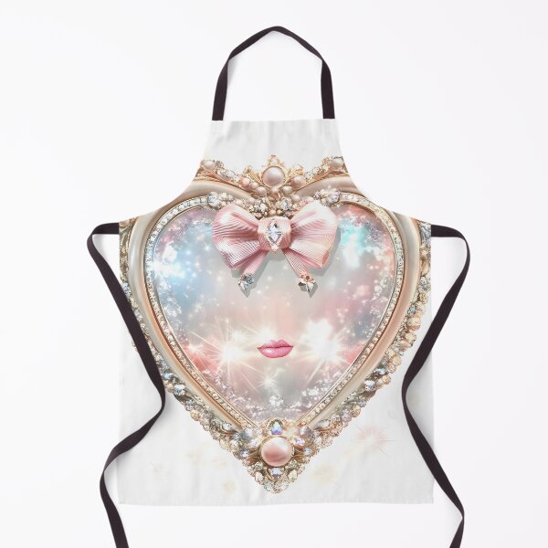 Item preview, Vanity Soul – Coquette Heart Mirror with Attitude designed and sold by AI-Only Creations.