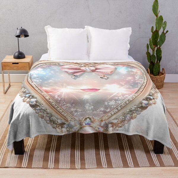 Item preview, Vanity Soul – Coquette Heart Mirror with Attitude designed and sold by AI-Only Creations.