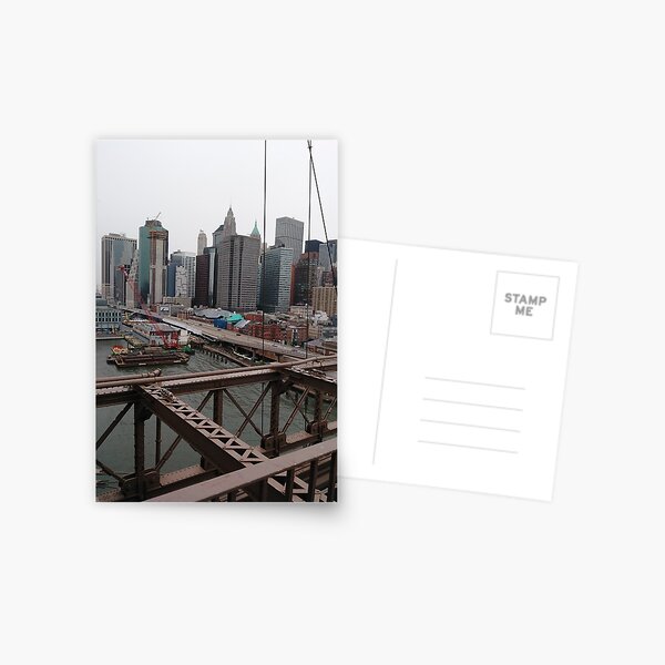 Manhattan, #Manhattan, New York, #NewYork, NYC, #NYC, New York City, #NewYorkCity Postcard