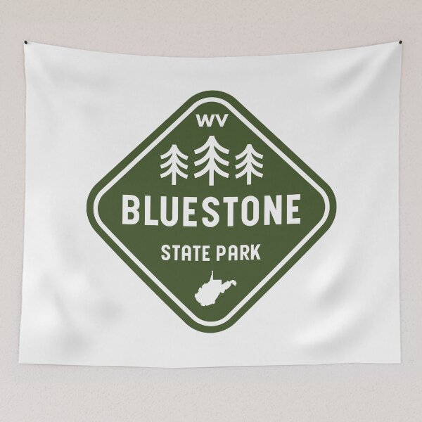Item preview, Bluestone State Park West Virginia Rhombus designed and sold by bivenart.