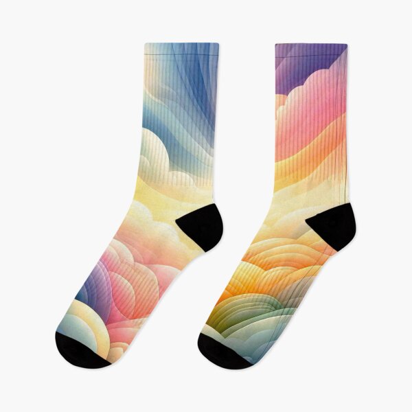 Item preview, Dreamy Cloudscapes: Finding Peace in the Puffy Colorful Clouds designed and sold by Fantabulous.