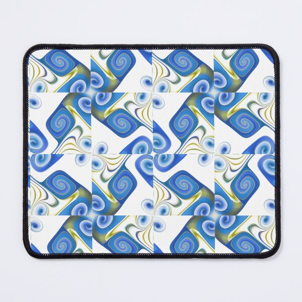 Item preview, Azure Swirl: An Abstract Dance designed and sold by bloorose.