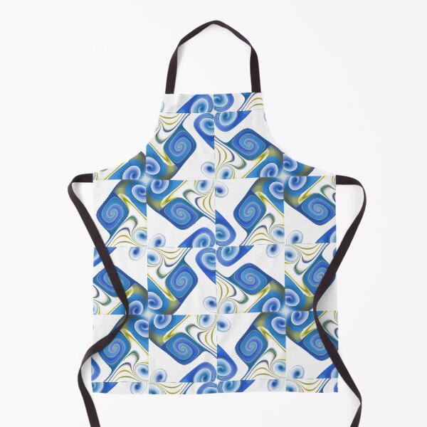 Item preview, Azure Swirl: An Abstract Dance designed and sold by bloorose.