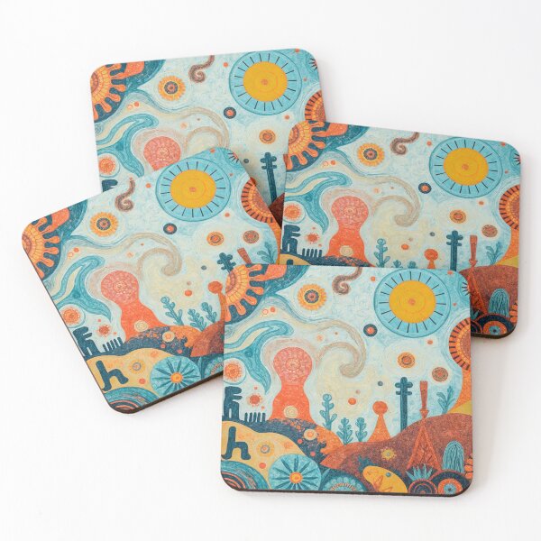 Item preview, Vibrant Mexican Folk Symbolism #4 designed and sold by BoBiloArt.