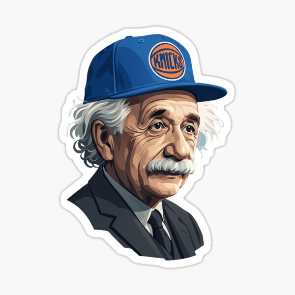 Item preview, Einstein Knicks Fan designed and sold by knicknolte.