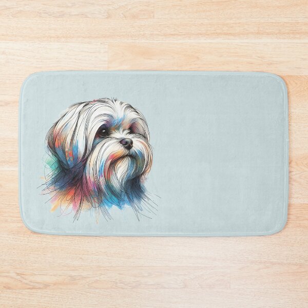 Item preview, Colorful dog. Dog breed. Lowchen. Shih tzu. designed and sold by MagelliShop.