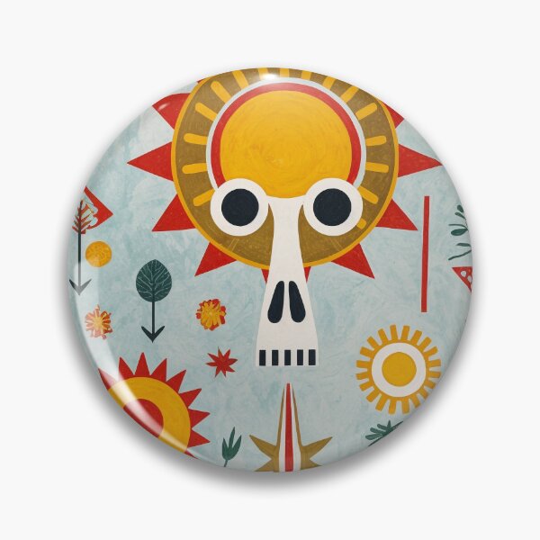 Item preview, Vibrant Mexican Folk Symbolism #5 designed and sold by BoBiloArt.