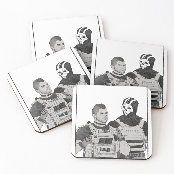 Item preview, MW2 trust between ghost and soap designed and sold by GioTanner.