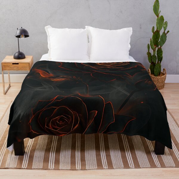 Item preview, Flaming Roses designed and sold by Kaleidoscope Print.