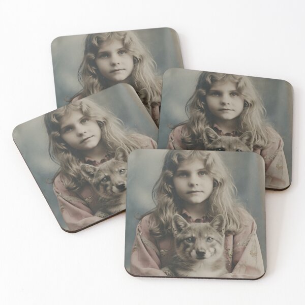 Item preview, Vintage Bond – Girl and Her Wild Companion designed and sold by Artitude Studio.