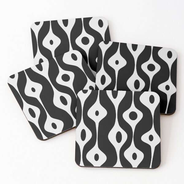 Artikelvorschau, FLOWING pattern 60s sixties design psychedelic usedlook wallpaper entworfen und verkauft von Luzi Illustrella.