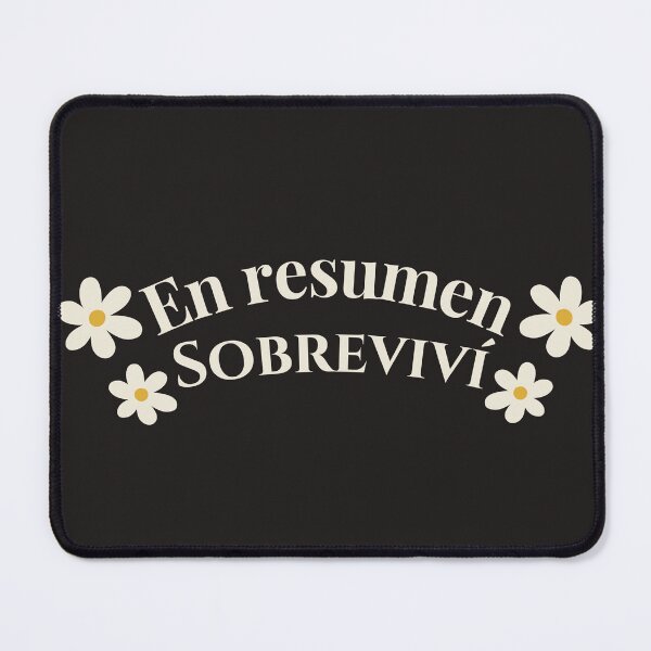 Item preview, “In Summary: I Survived” Sticker – Resilience Phrase designed and sold by Luz Oroño.