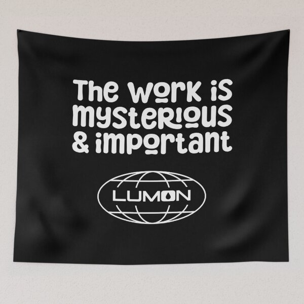 Item preview, The work is mysterious and important designed and sold by Jselz.