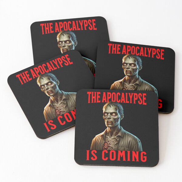 Item preview, Cool zombie design - the apocalypse will come designed and sold by ReneMM.