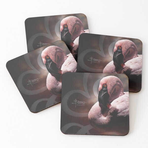 Aperçu de l'œuvre MORGANITE Peinture flamand rose nain créée et vendue par SkyzuneART.