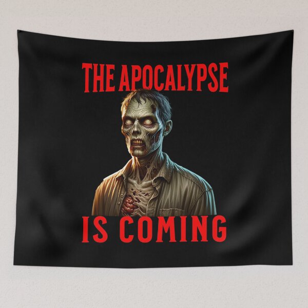 Item preview, Cool zombie design - the apocalypse will come designed and sold by ReneMM.