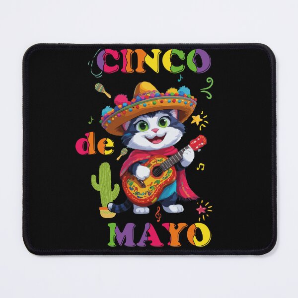 Item preview, funny cinco de mayo cat lover designed and sold by Patremolne.
